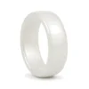 White 7mm Ceramic Ring