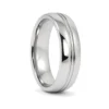 Twin Groove 7mm Tungsten Ring