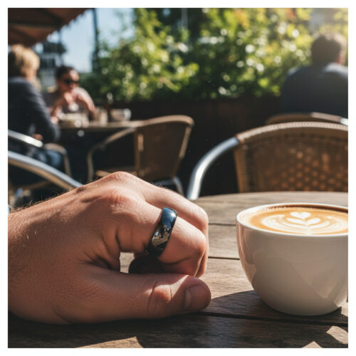 CCR-001-Black-Polished-Ceramic-Mens-Ring-Cafe High Polished Black 6mm Ceramic Ring