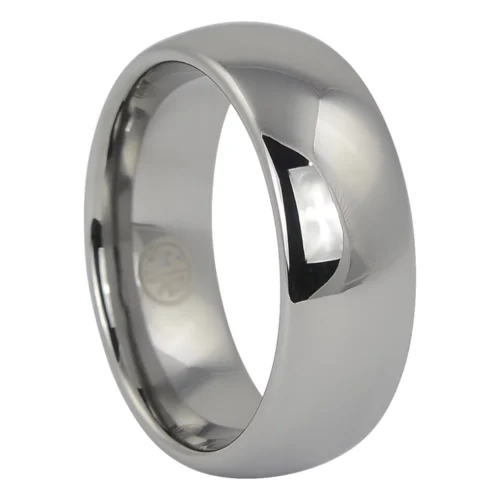 FTR-005-Polished-8mm-Tungsten-Mens-Ring-video Polished 8mm Tungsten Mens Ring