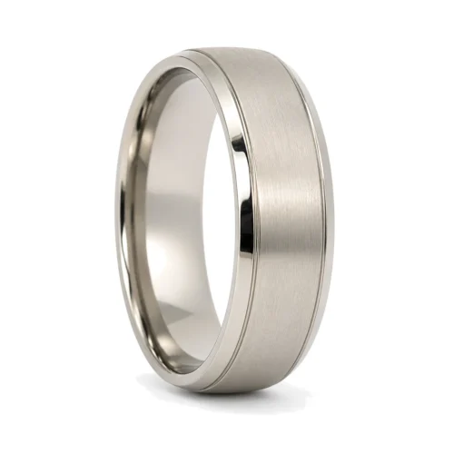 Titanium 7mm Men's Wedding Ring