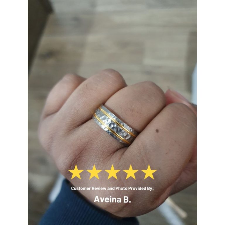 Titanium Mens Wedding Ring