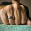 Mens Celtic Tungsten 6mm Ring