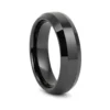 Polished Ceramic 7mm Mens Wedding Ring