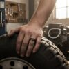 Polished Ceramic 7mm Mens Wedding Ring