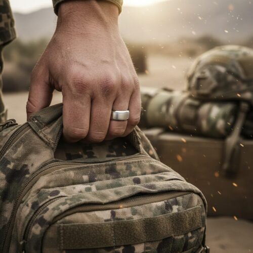ITR-077-Titanium-Mens-Wedding-Ring-Military-_-Tactical Titanium 7mm Mens Wedding Ring