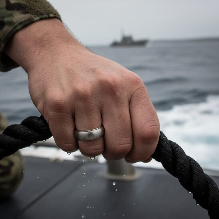 Titanium 7mm Mens Dome Wedding Ring