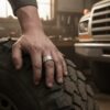 Titanium Milgrain 8mm Mens Wedding Ring