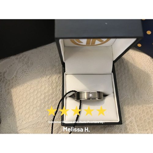 UGC (54) Titanium Mens Wedding Ring