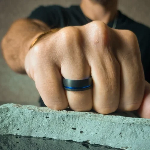 FTR-119-Tungsten-Mens-Ring Tungsten Mens Ring
