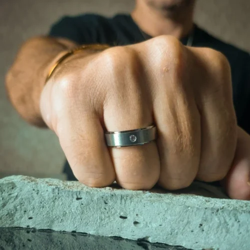 FTR-121-Tungsten-Mens-Ring Tungsten Mens Ring