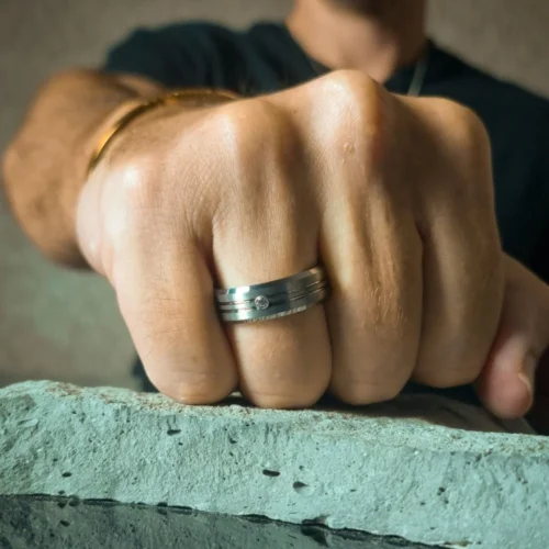 FTR-125-Tungsten-Mens-Ring Tungsten Mens Ring