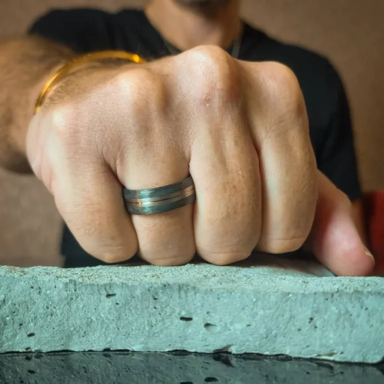 Titanium Mens Ring