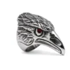 Talon Red-Eyed Eagle Steel Signet Ring