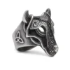 Wolfsbane Wolf Head Signet Ring