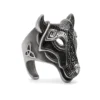Lionhart Jungle Carved Signet Ring