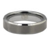 Mens Brushed Tungsten 6mm Wedding Ring