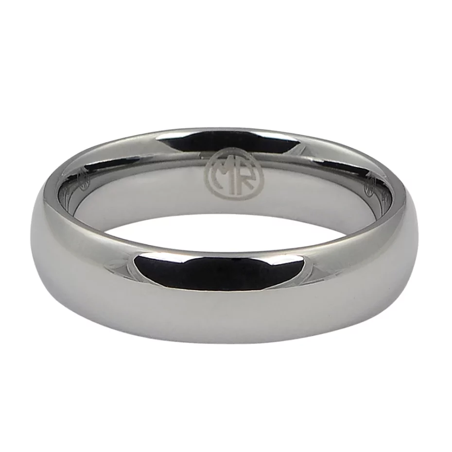 High Polished 6mm Mens Tungsten Wedding Ring