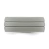 Mens Twin Groove Light Grey Silicone Rings Australia