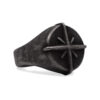 Voyager Compass Signet Ring with Distressed Finish