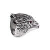 Talon Red-Eyed Eagle Steel Signet Ring