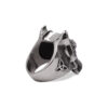 Wolfsbane Wolf Head Signet Ring