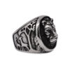 Lionhart Jungle Carved Signet Ring