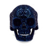 Day of the Dead Blue Skull Signet Ring