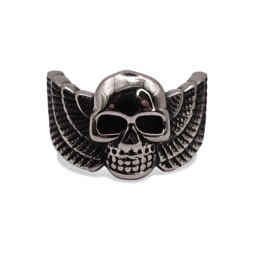 Aeronaut Skull Signet Ring