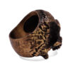 Infernus Bronze Skull Signet Ring