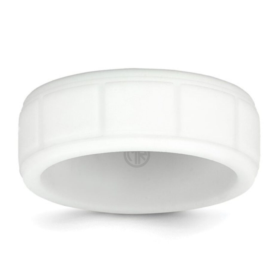 Mens White Silicone Ring Australia