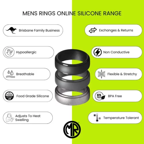 High Quality Silicone Rings for Men