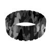 Grey Camo Silicone Rings for Men in Australia